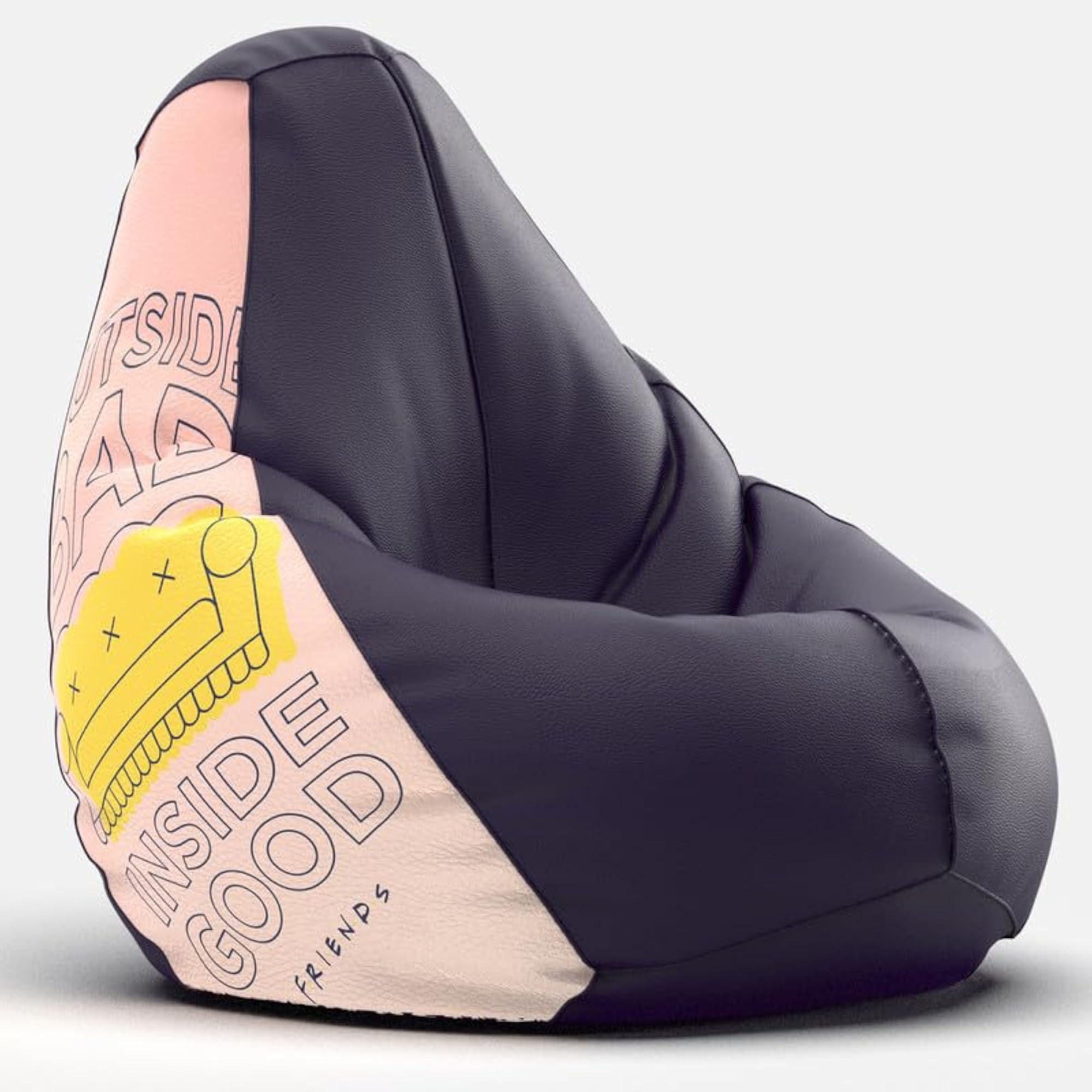 4XL Chair Cover, Printed Friends Design